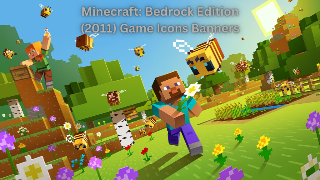 Minecraft: Bedrock Edition (2011) Game Icons Banners