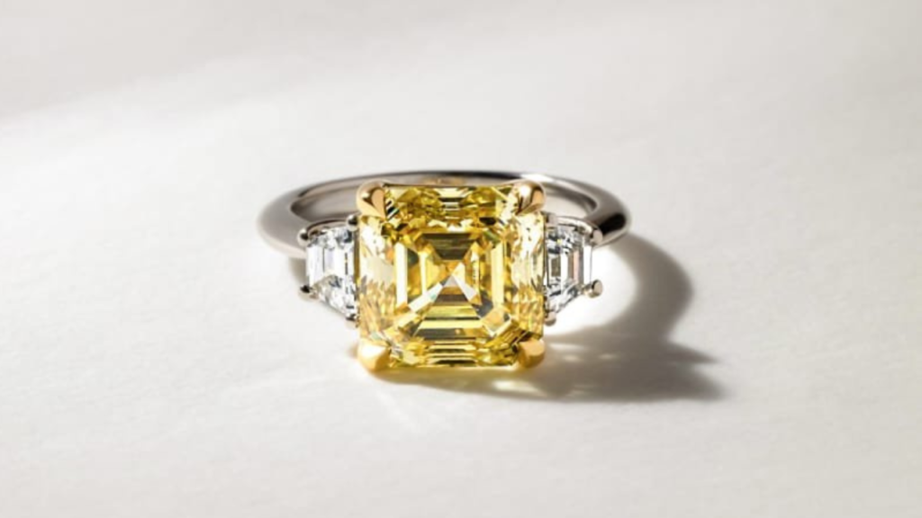 Yellow Diamond Ring UK