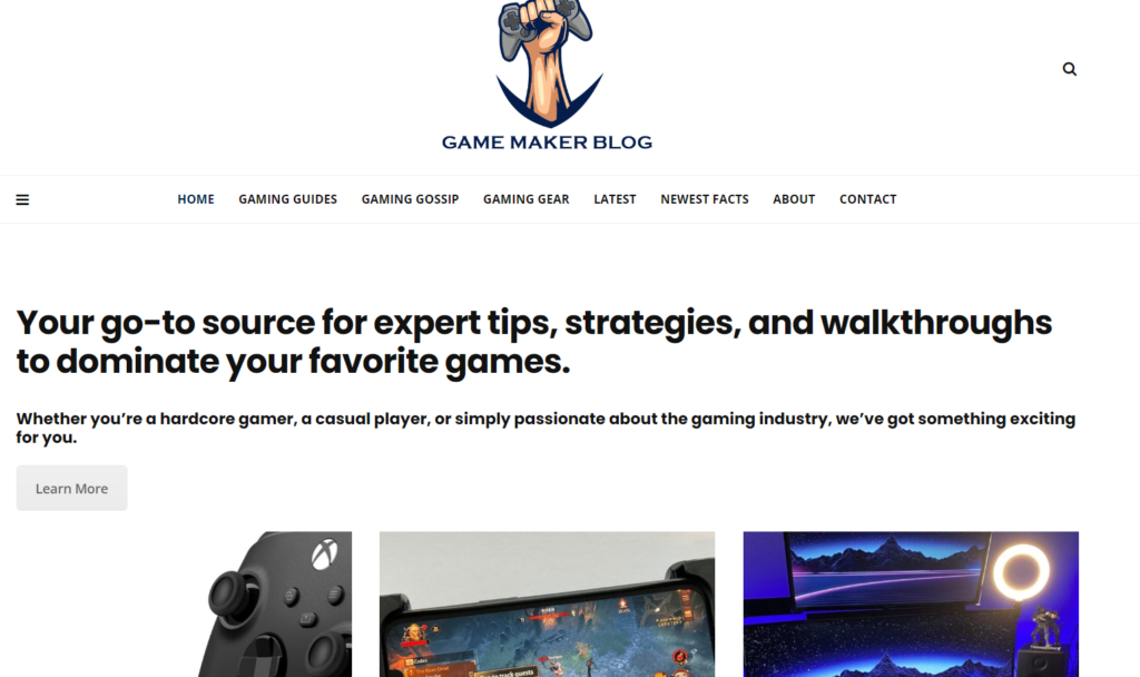 Features of GameMakerBlog.net